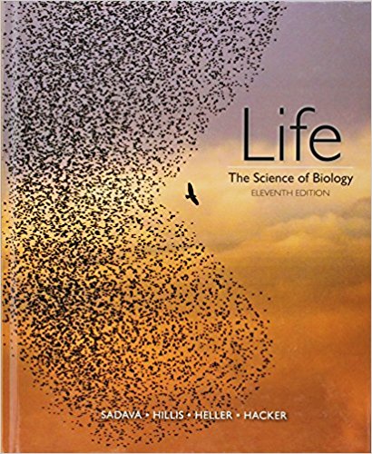 Life The Science of Biology 11th Edition E. Sadava, M. Hillis ,H. Craig Heller ,D. Hacker Test Bank (Publisher W. H. Freeman;) 1