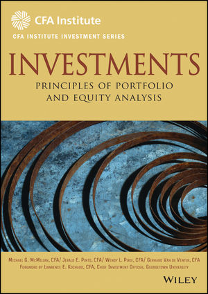 Investments Principles of Portfolio and Equity Analysis McMillan, Pinto, Pirie, Van de Venter, Kochard Solution manual 1