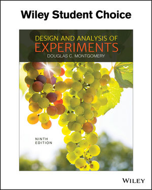 Solution Manual for Design and Analysis of Experiments, 9th Edition Montgomery Solution manual 1