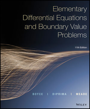 Test Bank and Solution Manual for Elementary Differential Equations and Boundary Value Problems, Enhanced eText, 11th Edition Boyce, DiPrima, Meade 1